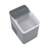 Portable Countertop Ice Maker, 26 lbs Per Day, Compact Ice Machine with Quick Ice Cycles, No Plumbing Required, Grey