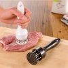 Stainless Steel Beaf Steak Mallet Meat Tenderizer Hammer 21 Pin Hand Press Tool