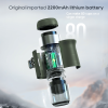 Wireless Electric Portable Coffee Maker 15Bar 1200mAh NES/DG Capsule & Ground Coffee 25g Powder Chamber 3-in-1 Car Coffee Grinding Mini Automatic Coff